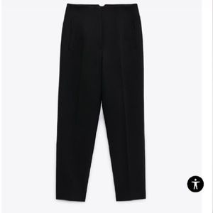 Zara high waisted pants- black Size Small